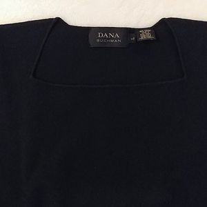 Vintage Black Sweater 3/4" Sleeves